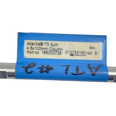 Waters HPLC Column Atlantis T3 C18 100 mm 4.6 mm 3 µm 100A Part.No 186003728