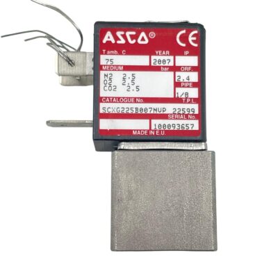Applikon / Asco SCXG225B007NUP Oxygen Solenoid Valve