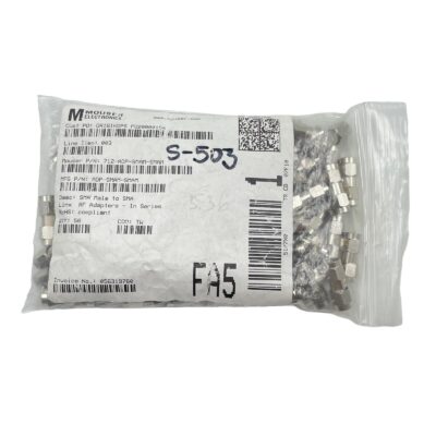 [50 Pcs] ADP-SMAM-SMAM TE Connectivity Male Pin To SMA Plug, Male Pin 50 Ohms