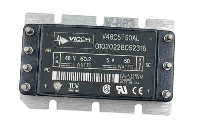 V48C5T50AL VICOR 48V/60.2W to 5V/50W Micro DC DC Converter