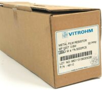 3500 X Pcs - Vitrohm 68K 0.6W 1Ω Metal Film Resistor - MF0207 - Part 497-0
