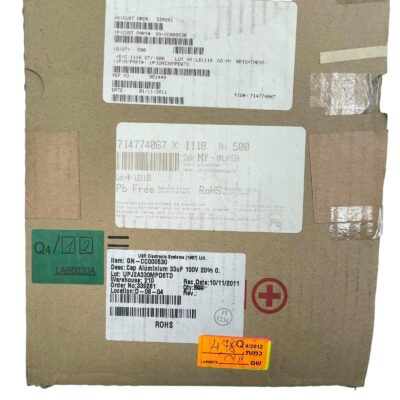 [478 Pcs] UPJ2A330MPD6TD Nichicon - Capacitors Radial 33UF 100V 105c