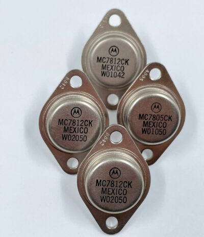 4Pcs Lot - Motorola MC7812CK Fixed Voltage Regulator Positive 12V LM7812CK 7812