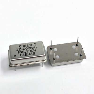 24 PCS - Raltron C06100I 12.000MHZ 4 PIN Crystal Oscillator