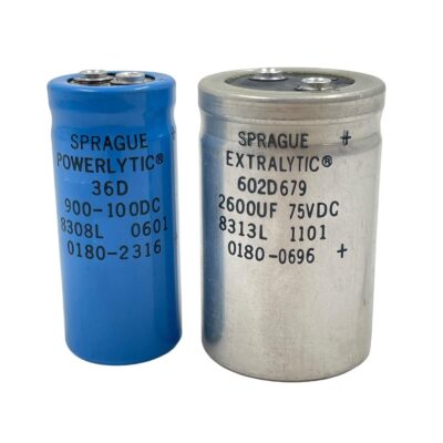 HP 3582A Spectrum Analyzer 900-100DC 0180-0696 0180-2316 Capacitors