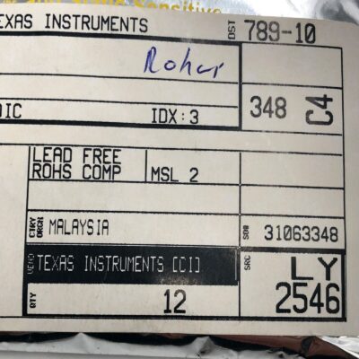 12 PCS - UCC284DP-ADJ Texas Instruments LDO Voltage Regulators 0.5A Negative Lin