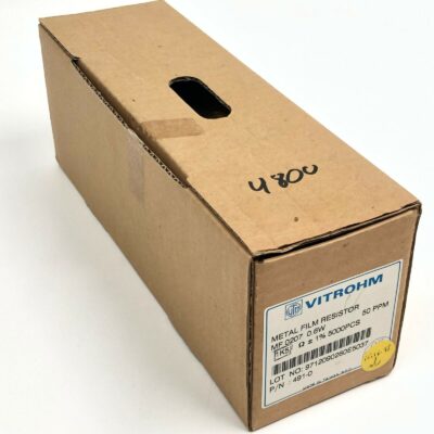 4800X Pcs - Vitrohm 1K5 0.6W 1Ω Metal Film Resistor MF 0207 - Part 491-0