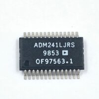 47PCS Lot - ANALOG DEVICES ADM241LJRS TXRX RS-232 4:5 5V LP 28SSOP IC New