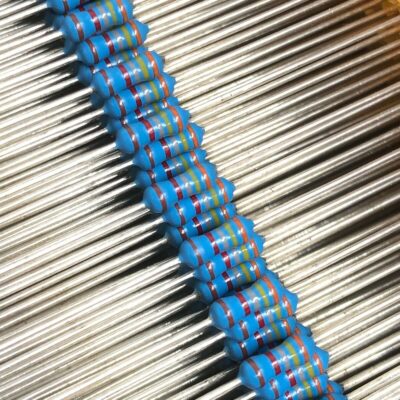 4900X Pcs - Vitrohm 34K8 0.6W 1Ω Metal Film Resistor MF 0207 - Part 491-0