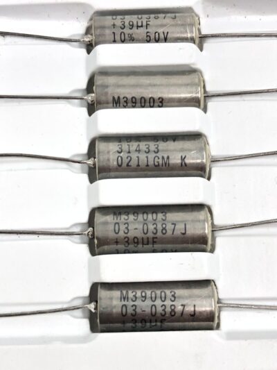 5PCS - KEMET T242D396K050RS M39003/03-0387