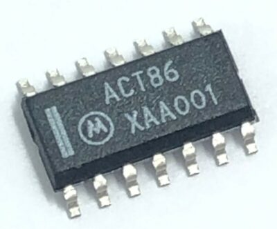 MOTOROLA ACT86 XAA001 MC74ACT86DR2 14-Pin SOIC New Genuine Lot Quantity- 700