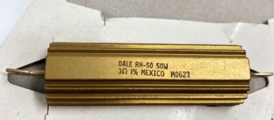 Vishay Dale RH-50 50W 3ohm 1% M0627 - 8 Pcs Lot