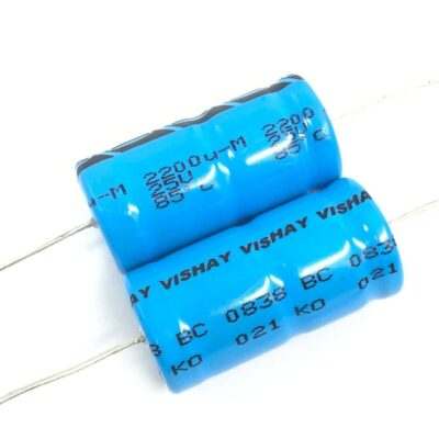 (27 PCS) Vishay 0838 BC 021 KO 2200u-M 25V Capacitors