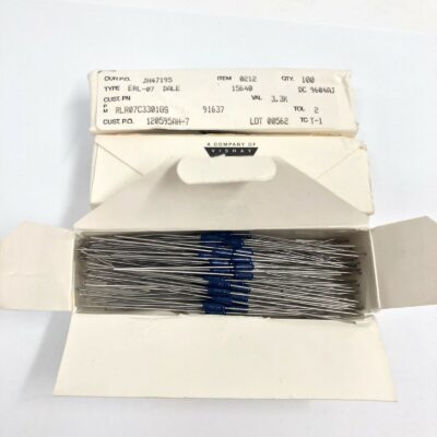 Lot of 250 RLR07C3301GS Vishay Metal Film Resistor 3.3k 3300 Ohm 2% 250mW 1/4W