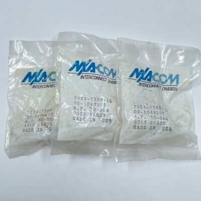 3Pcs TE Connectivity / AMP 3034-7388-10 RF Connector Coaxial Connectors N JACK