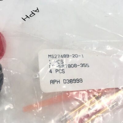 Amphenol Aerospace D38999/26KA98SN Circular MIL Spec Connector & PINS/TOOL