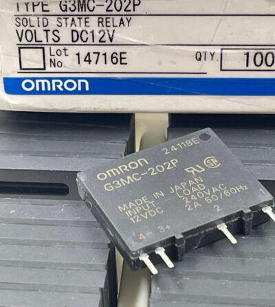 10PCS x NEW OMRON G3MC-202P Solid State Relay 2A 12VDC