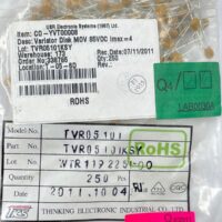 250PCS - TKS TVR05181 Varistor Disk 85VDC