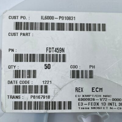 50 PCS - FDT459N ONSEMI MOSFET N-CH 30V 6.5A SOT223-4