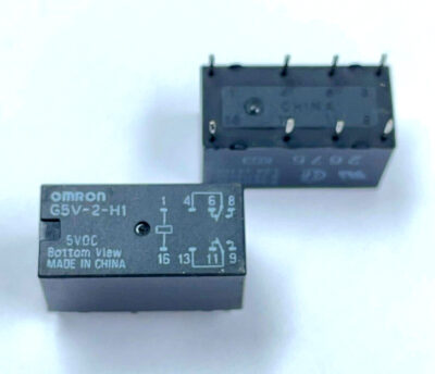 20pcs 8pins 12V G5V-2-H1-12VDC G5V-2-H1-DC12V G5V-2-H1-12V 1A Omron Relay