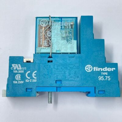 2X Finder Type: 40.52 Relay with Finder Type: 95.75 Base