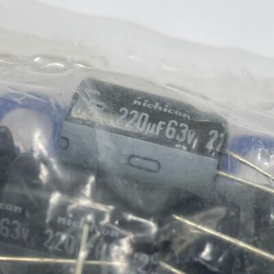 100PCS Michicon UVR1J221MPD MICUVR1J332MPD Capacitors 220uF 63V