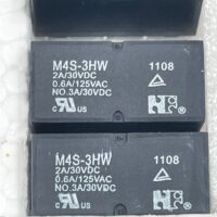 9Pcs x M4S-3HW Relay 2A/30Vdc 0.6A 125VAC Forward Relays