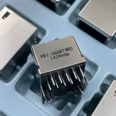 60 Pcs Lot - UDE RB1-266BT9RD Ethernet Connector W/ Lights