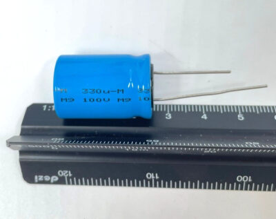 95PCS - BC 135 M9 Audio capacitor 330u 100V 135 18x25MM