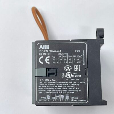 ABB B7-30-10 3-POLE MINI CONTACTOR