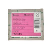 FAZ-C4/2 MOELLER 4A C 15kA 2POL Circuit Breaker