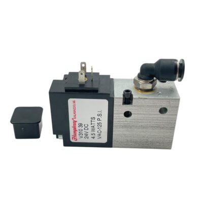 Humphrey Solenoid Valve V310 39 24VDC 4.5 WATTS VAC 125 P.S.I