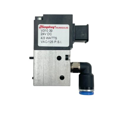 Humphrey Solenoid Valve V310 39 24VDC 4.5 WATTS VAC 125 P.S.I