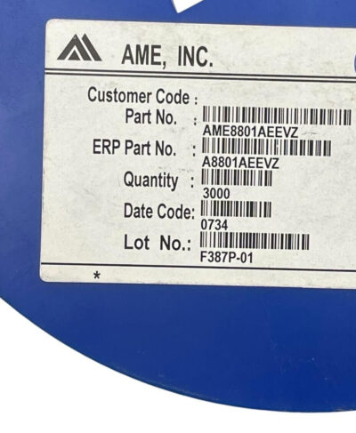 [3000 PCS] REEL AME8801AEEVZ AME