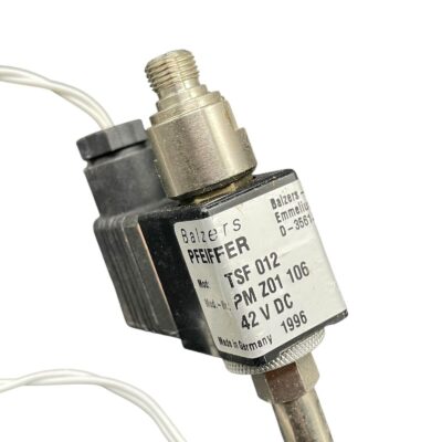 Pfeiffer Vacuum TSF012 PM-Z01-106 Venting Valve for Turbo Pump