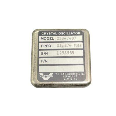 VECTRON 233-7437 OSCILLATOR 21.274 Mhz