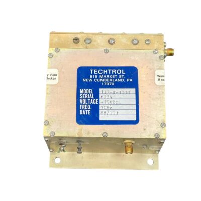 TECHTROL 3GHZ 117-8-3000 15VDC
