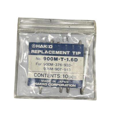[7 PCS] Weller 900M-T-1.6D Soldering Tip