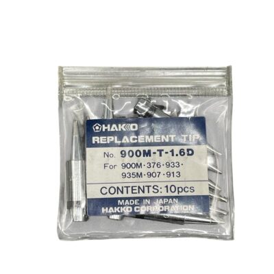[10 PCS] Weller 900M-T-1.6D Soldering Tip