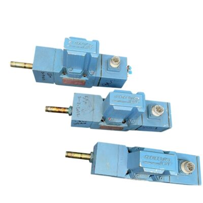 [3 Units] Moog Netstal Servo Jet D661Z2742J P80HXAPFNEA2 For Parts / Repair