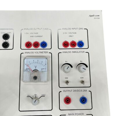 Appli-Com PLC Panel Training System 14DI/10DO, 2AI/1A0