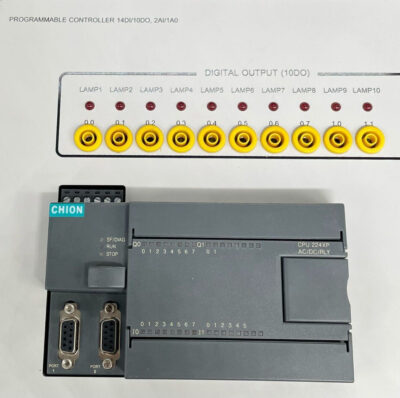 Appli-Com PLC Panel Training System 14DI/10DO, 2AI/1A0
