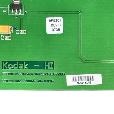 Kodak 9F5201 Cable Consolidation Converter Module Board