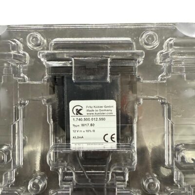 Kübler W17.50 Counter, 7 Digit, 10Hz, 12 V dc 1.740.500.012.550