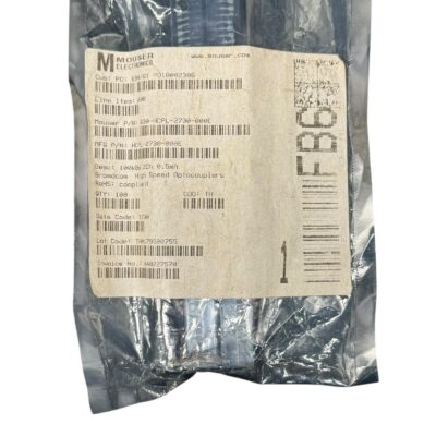 [100 PCS] HCPL-2730-000E Broadcom OPTOISOLTR 3.75KV 2CH DARL 8-DIP