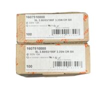 [180 PCS] 1607510000 Weidmüller 3 Position Terminal Block 300V 10A