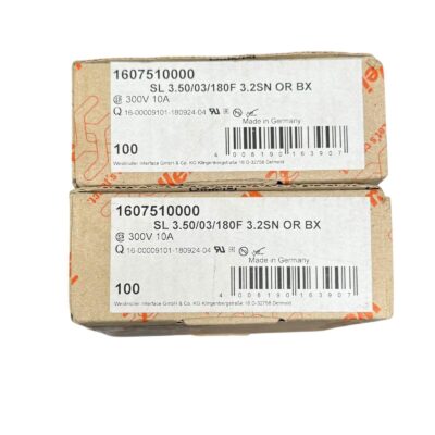 [180 PCS] 1607510000 Weidmüller 3 Position Terminal Block 300V 10A
