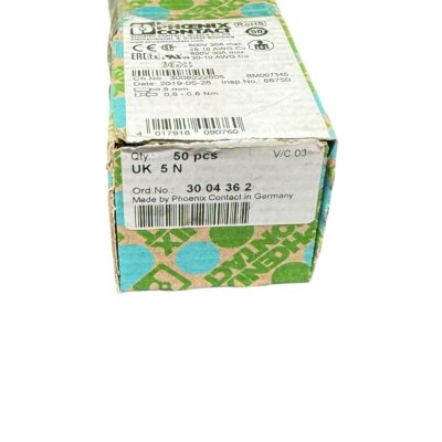 [47 PCS] Phoenix Contact UK 5 N Terminal Block