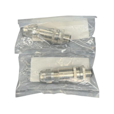 [2 PCS] T4111012041-000 CONN RCPT MALE 4POS GOLD SCREW