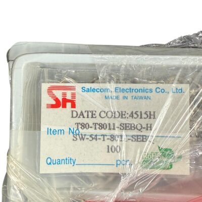 [91 PCS] Salecom T8011-SEBQ-H DPDT On-on Min Toggle Switch